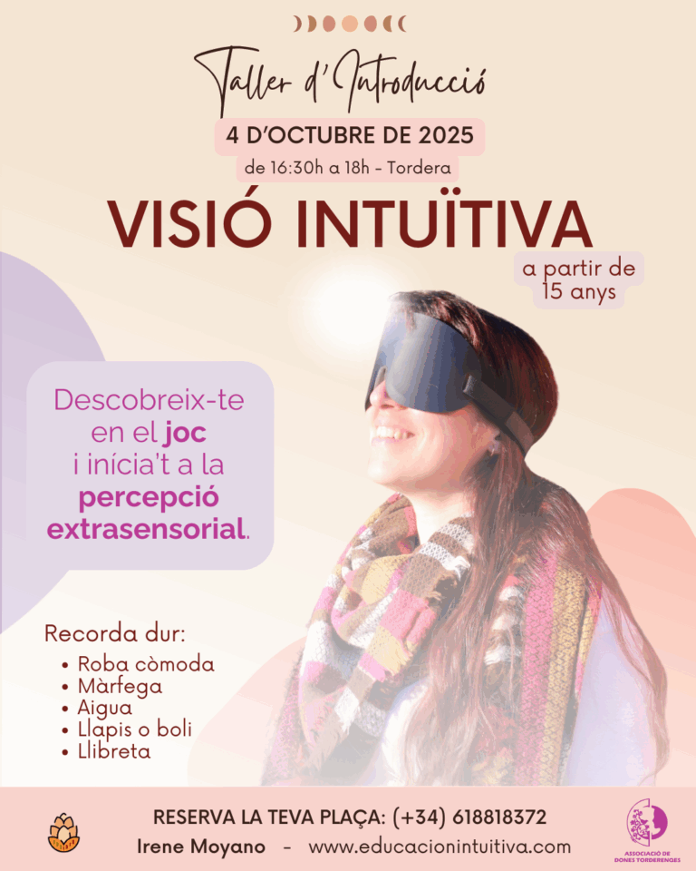 taller de visió intuïtiva a tordera